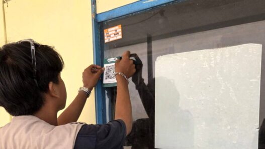 Dinarpus Uji Coba Titik Baca