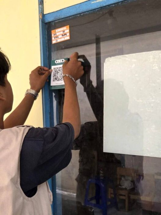 Dinarpus Uji Coba Titik Baca