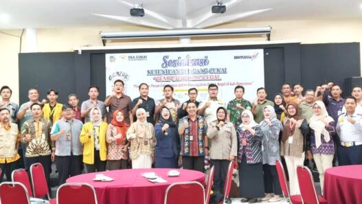 Dinkominfo dan Bea Cukai Purwokerto Gempur Rokok Ilegal