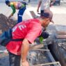 Drainase Jalan Sumpiuh Rusak