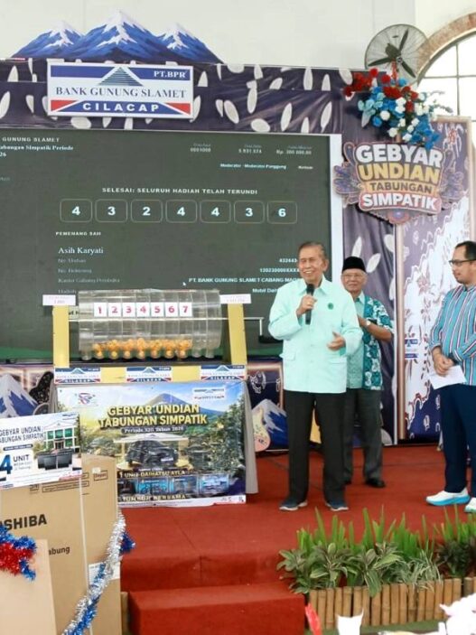 Gebyar Undian Tabungan Simpatik Bank Gunung Slamet Periode Ke 13 Tahun