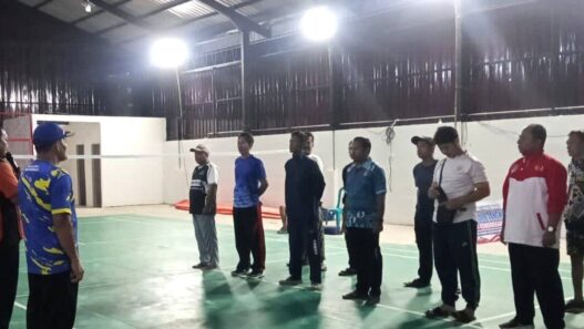 Gedung Kopdes Jadi Arena Badminton