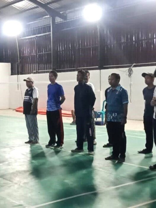 Gedung Kopdes Jadi Arena Badminton