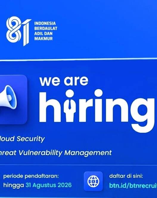 Hiring Cloud Security di BTN