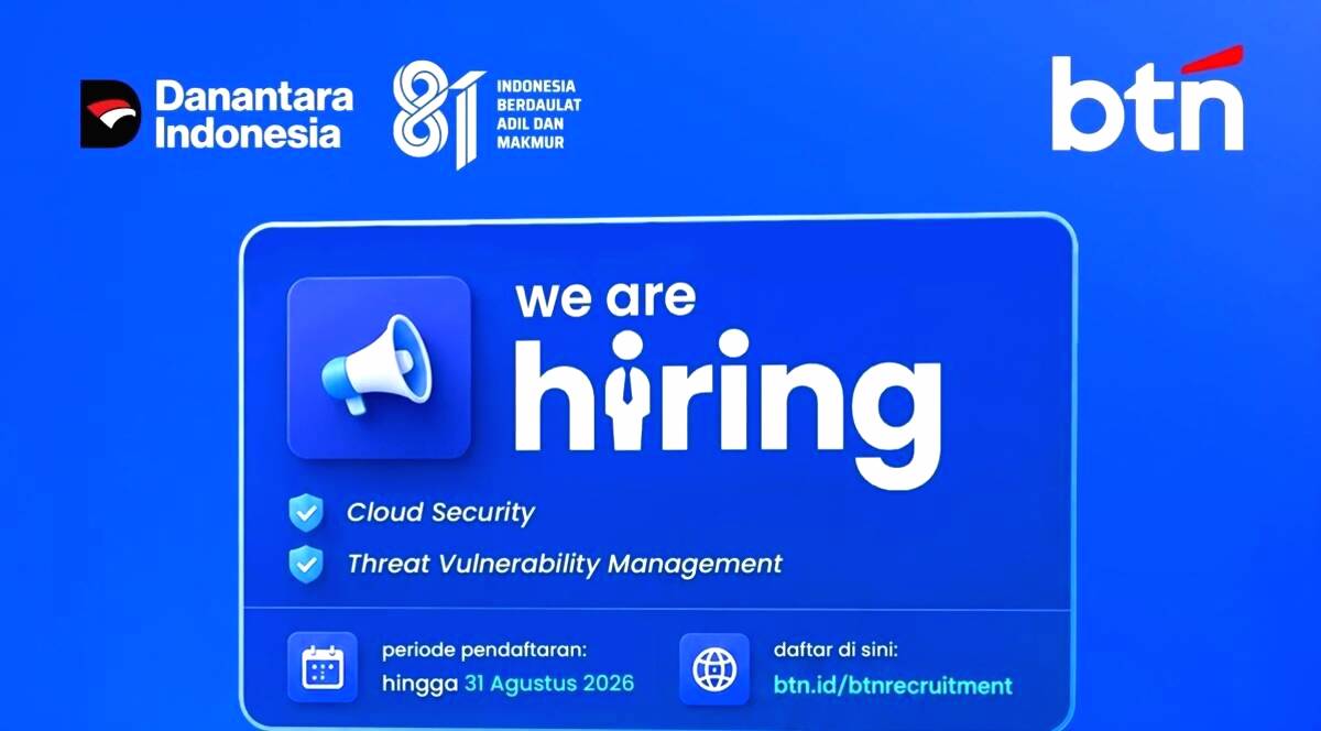 Hiring Cloud Security di BTN