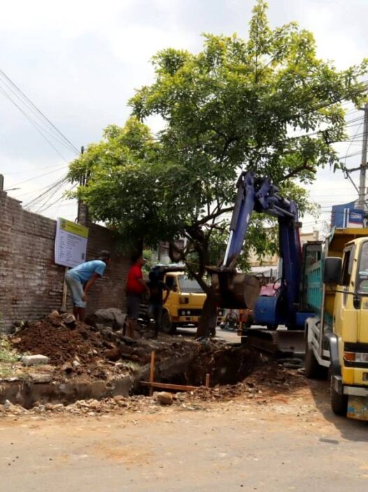 Infrastuktur Jalan Vihara Mulai Ditata