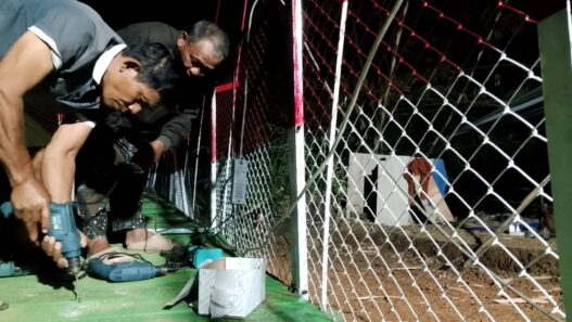 Jembatan Gantung Garuda Rampung Hari Ini