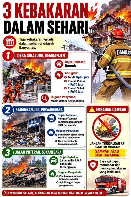 Kebakaran Makin Meresahkan