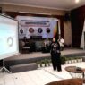 Kepala OJk Purwokerto saat paparan terkait literasi keuangan digital dalam acara "Membangun Literasi Investasi Untuk Melindungi Masyarakat Dari Penipuan Berkedok Investasi" yang digelar Forum Wartawan Ekonomi Semarang, di Meotel Purwokerto, Jumat (14/8/2026).