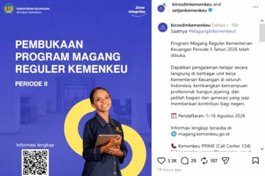 Magang Reguler Kemenkeu