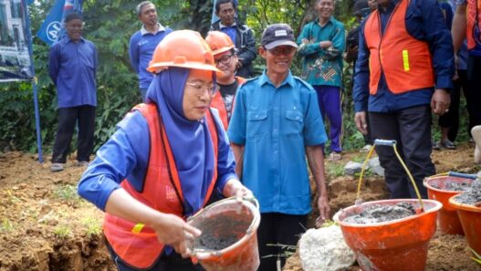Masjid di Huntara Korban Situkung Resmi Dibangun
