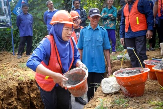 Masjid di Huntara Korban Situkung Resmi Dibangun