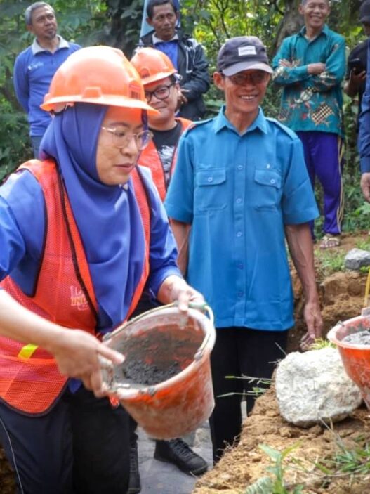 Masjid di Huntara Korban Situkung Resmi Dibangun