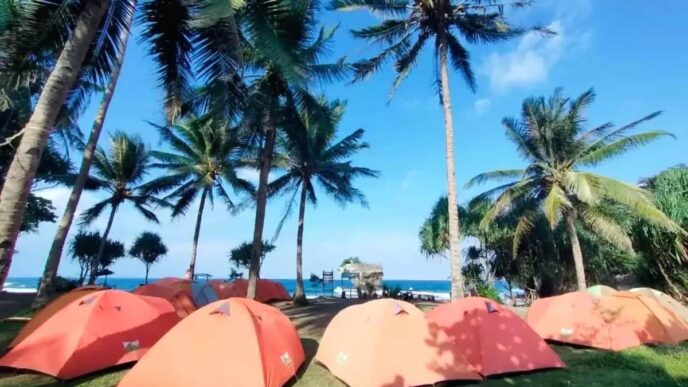 Menikmati Camping Pantai Madasari