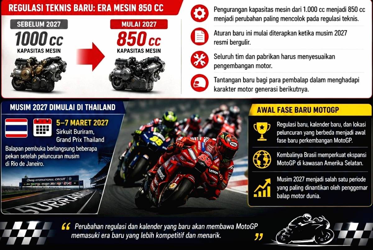 MotoGP 2027 Masuki Era Baru
