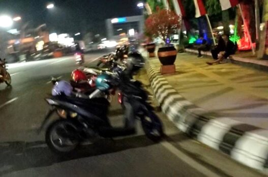 Parkir Liar Lingkar Alun alun Kembali Marak