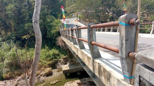 Patah, Jembatan Cacaban Butuh Perbaikan Segera