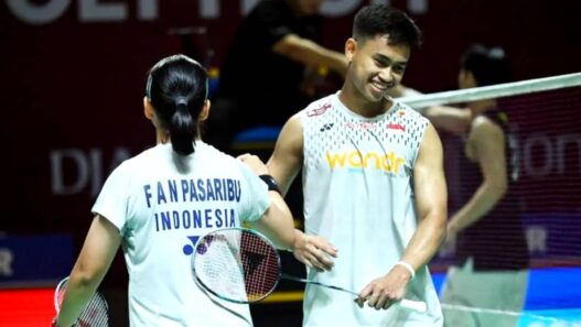 PBSI Coret Dua Ganda Campuran