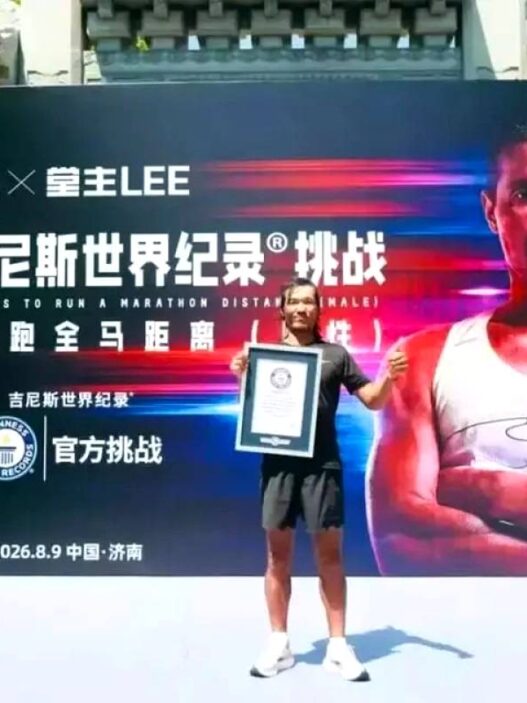 Pecahkan Rekor Dunia Lari Maraton 372 Hari
