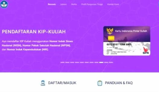Pendaftaran KIP Kuliah