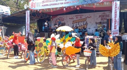 Peringati HUT RI, 6000 Warga Warga Ikuti Gowes