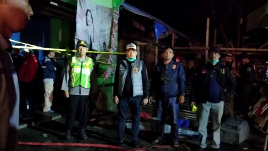 Polda Selidiki Penyebab Kebakaran Pasar Belik