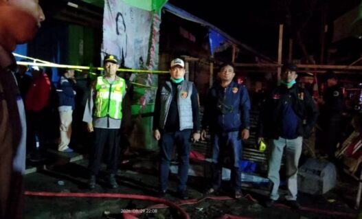 Polda Selidiki Penyebab Kebakaran Pasar Belik