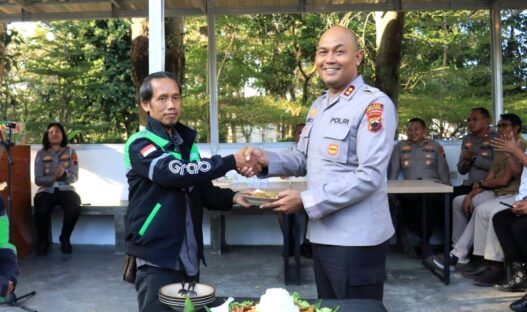 Polres Resmikan Warkop Ojol Kamtibmas