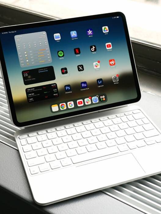 Produktivitas Gunakan Tablet Beserta Stylus