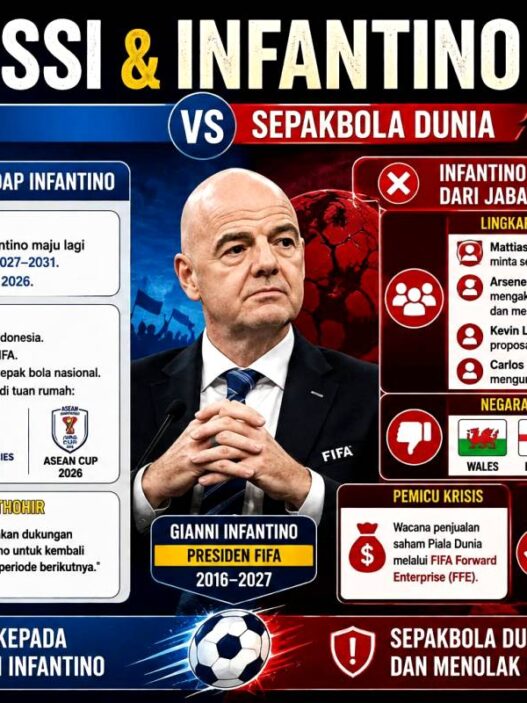 PSSI Dukung Infantino Maju Lagi