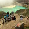 Retakan 100 Meter Muncul di Kawah Gunung Kelimutu