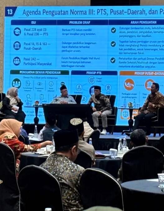 RUU Sisdiknas Dorong Sekolah Negeri Swasta Setara