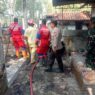 Sampah Picu Kebakaran Gudang Furniture
