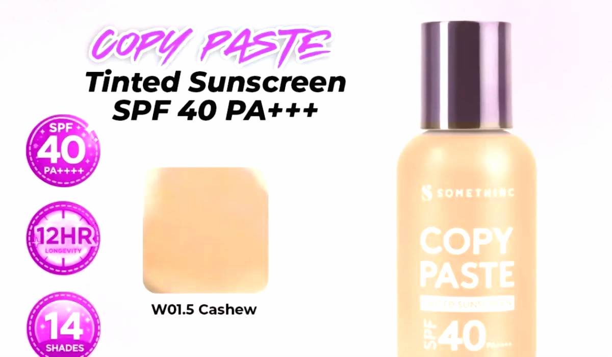 Somethinc Copy Paste Tinted Sunscreen SPF 40 PA++