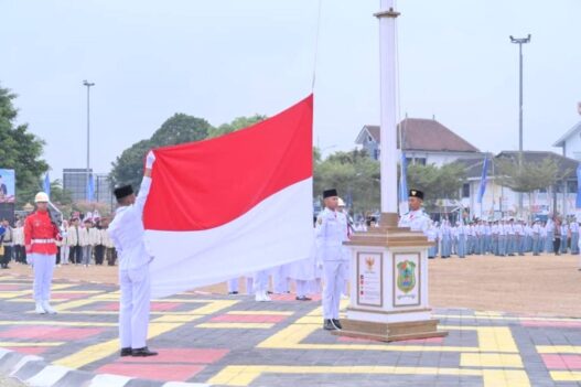 Suasana Khidmat Upacara HUT ke 81 RI