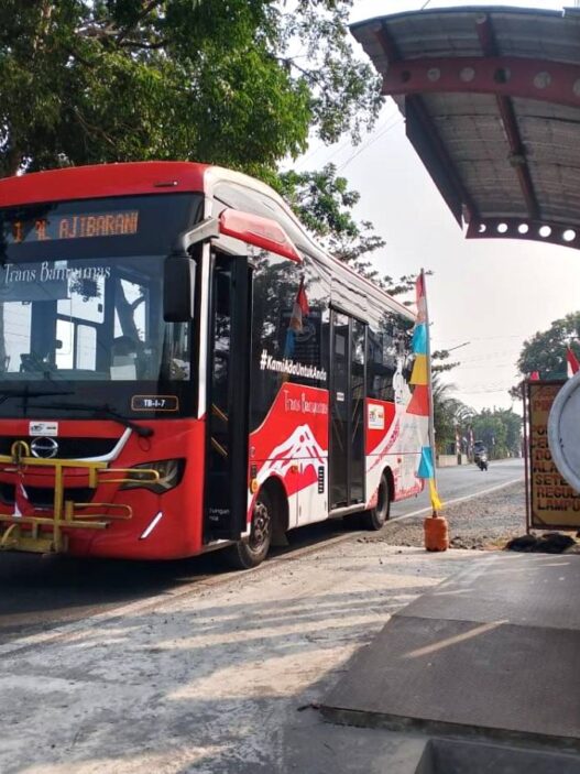 Trans Banyumas Aktifkan Halte Baru