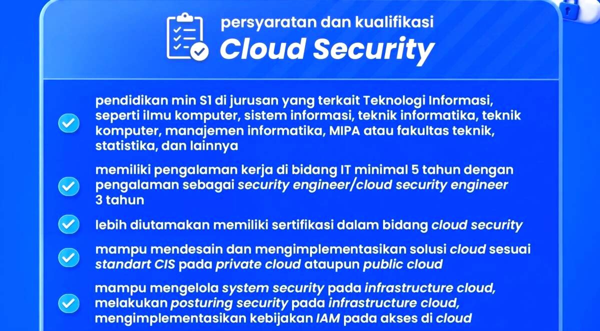 Tugas dan Kewajiban Cloud Security