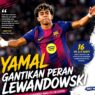 Yamal Gantikan Peran Lewandowski