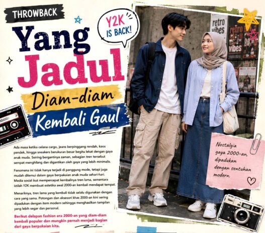 Yang Jadul Diam diam Kembali Gaul