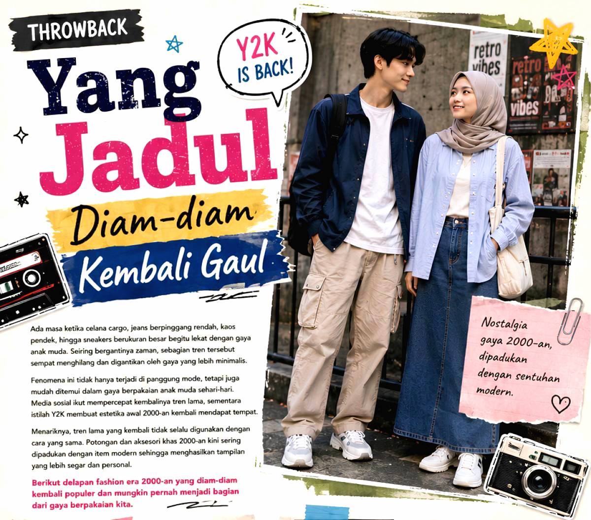Yang Jadul Diam diam Kembali Gaul
