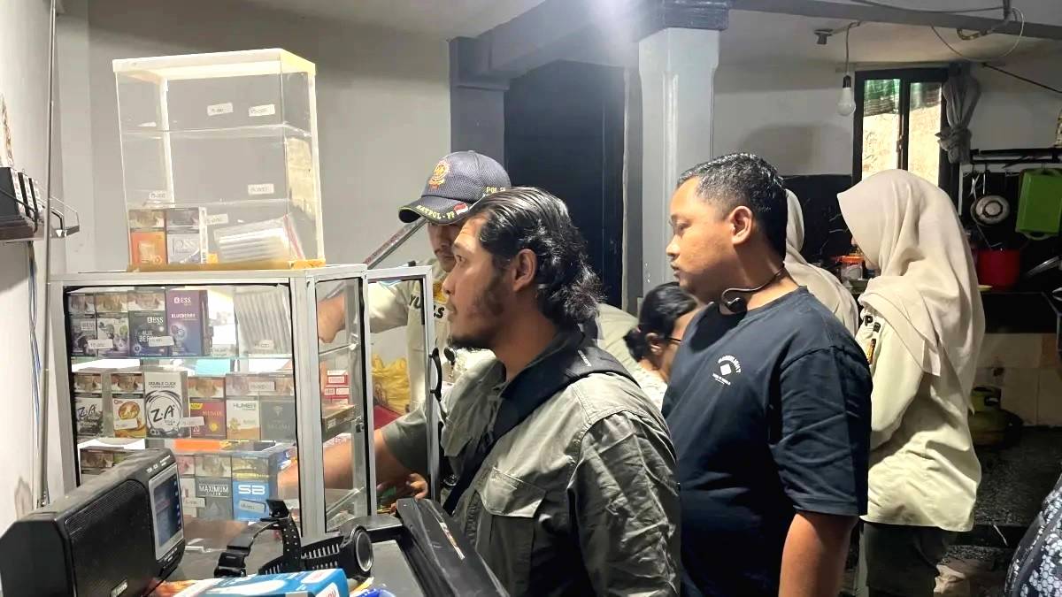 113 Bungkus Rokok Ilegal Diamankan
