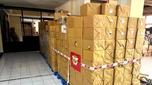 1,56 Juta Batang Rokok Ilegal Disita