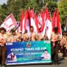 61 Pramuka Kawal Estafet Tunas Kelapa