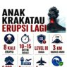Anak Krakatau Kembali Erupsif