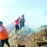 Bakaran Sampah Picu Kebakaran Lahan