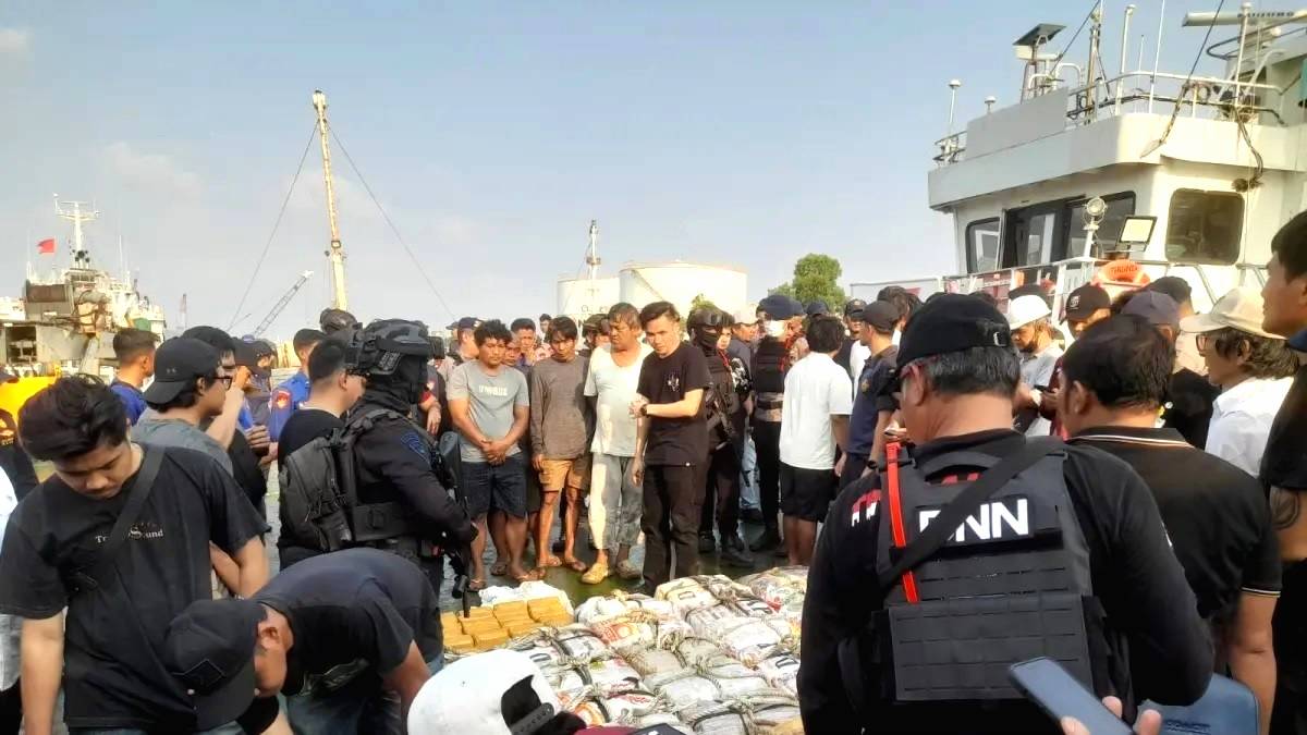 BNN Gagalkan Penyelundupan 800 Kg Ketamin