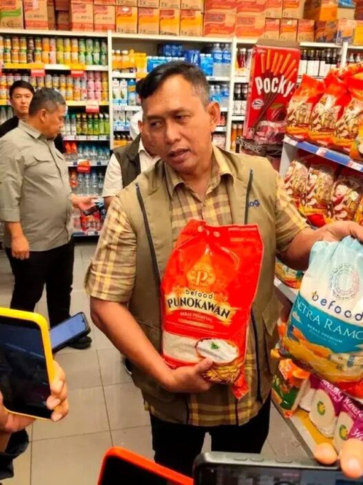 Distribusi Beras Premium Diperluas ke Ritel Modern
