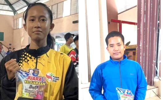Dua Siswa SMPN 4 Cilacap Juara Karate Bupati Cup Tahun