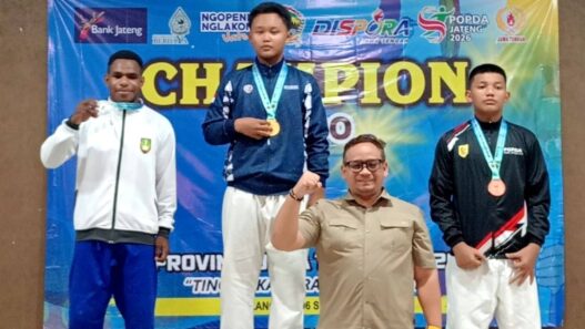 Elang Alvandito Raih Emas POPDA Jateng