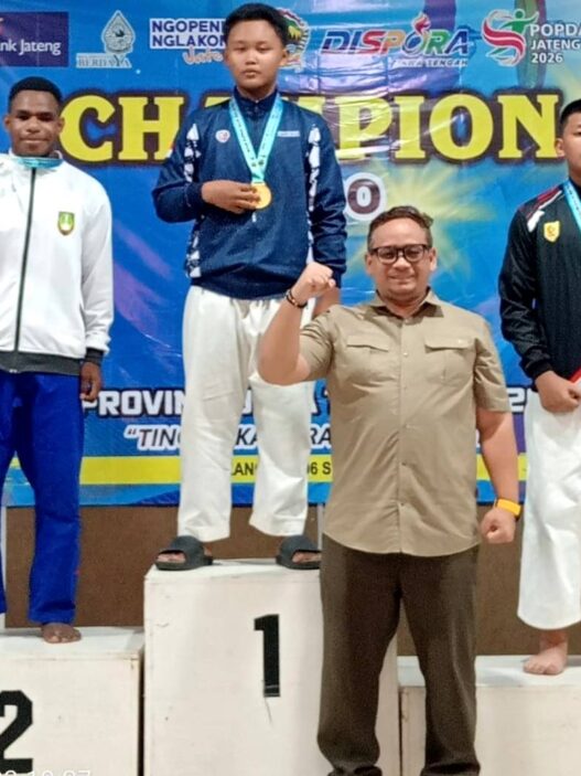 Elang Alvandito Raih Emas POPDA Jateng